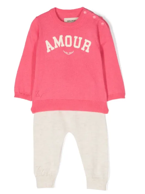 Zadig & Voltaire Kids Set aus Artist Wanted Oberteil und Hose