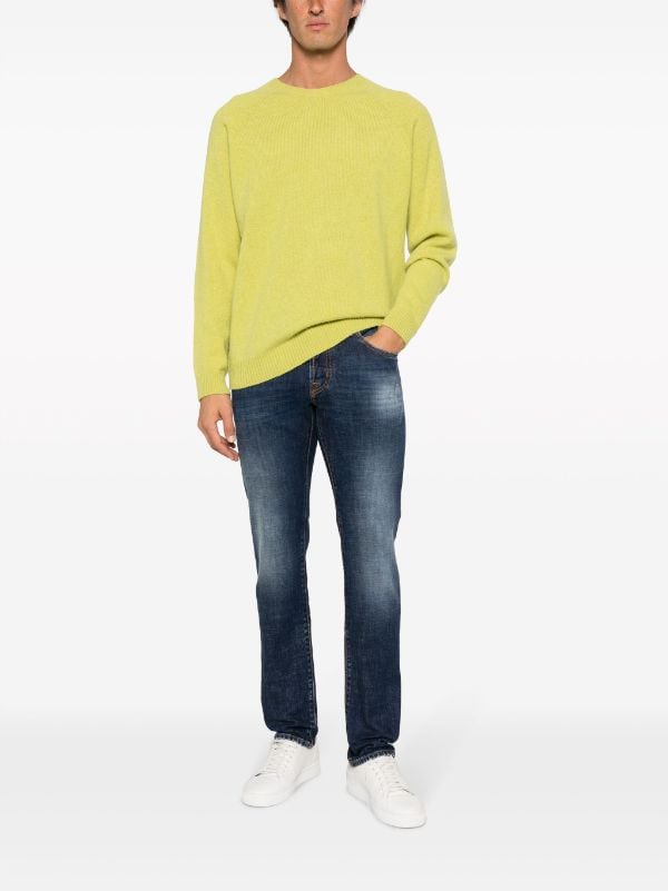 Jacob Cohën logo-patch straight-leg Jeans - Farfetch