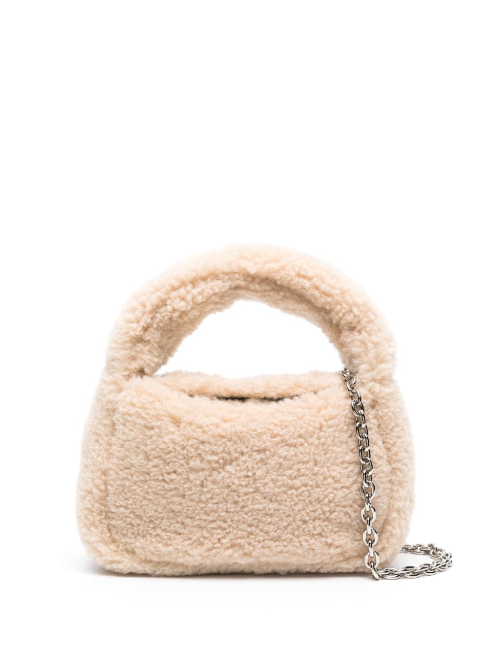 Minnie Fur faux-shearling tote bag