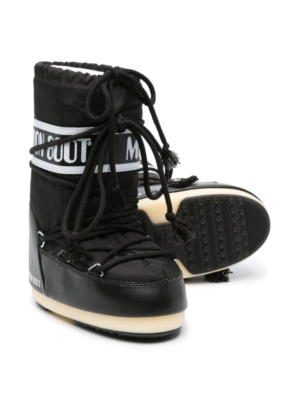 Moon Boot Kids Icon High snow boots - BLACK