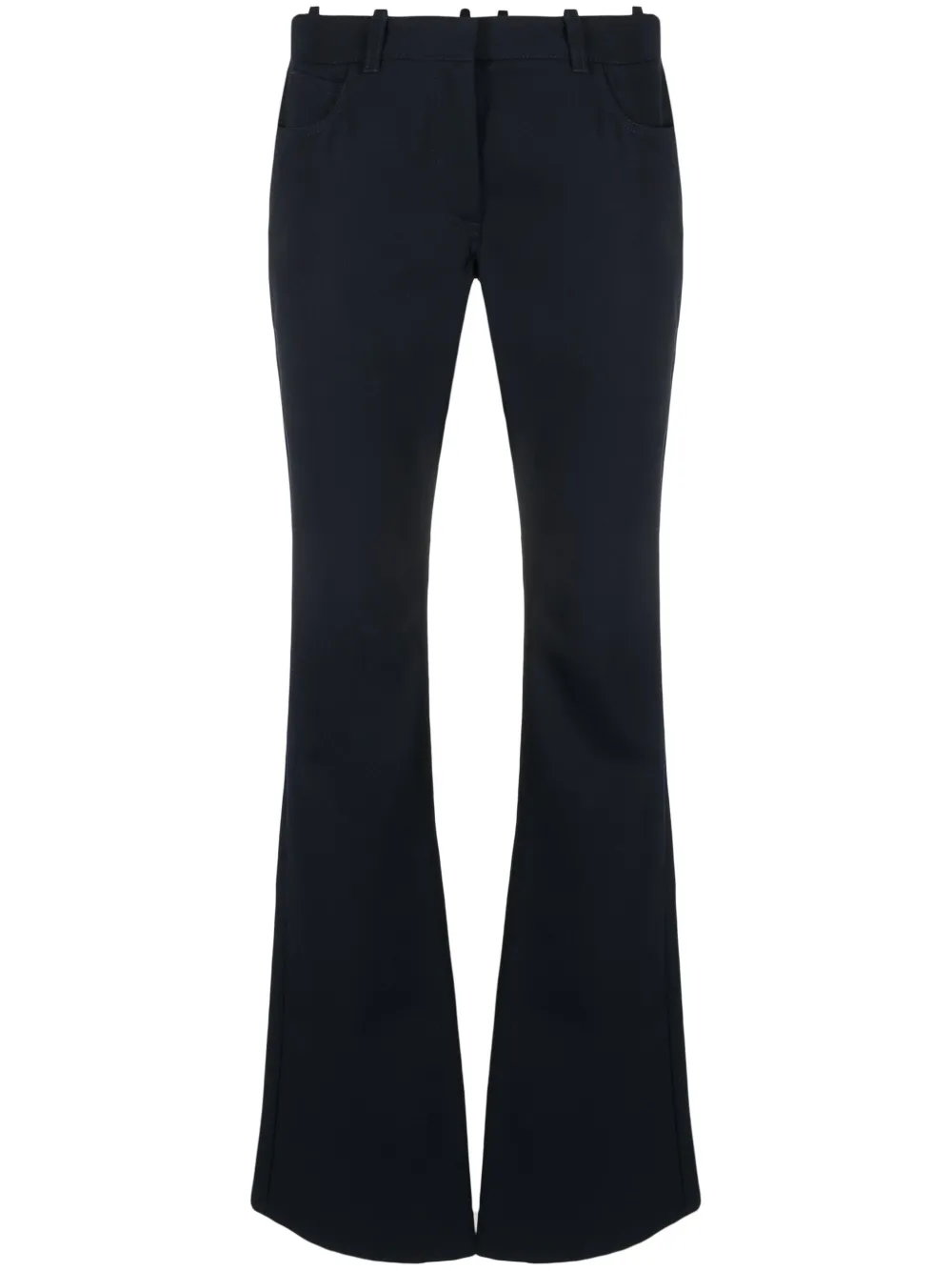 Off-White Flared broek Blauw