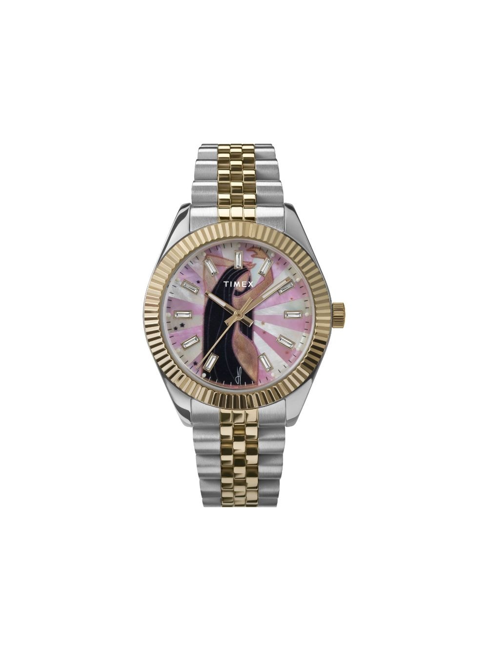 x Jacquie Aiche graphic-print dial 36mm