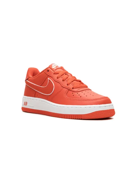 Nike Kids Air Force 1 "Picante Red" sneakers