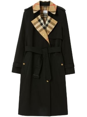 Monogram Motif Cashmere Belted Coat by BURBERRY