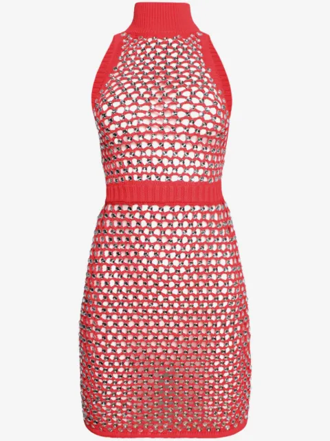 diotima Sly open-knit minidress
