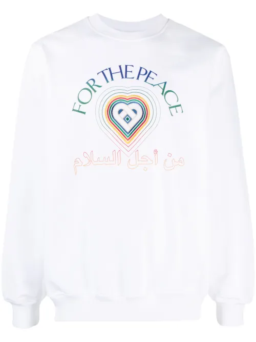 Sweat For The Peace en coton - Casablanca - Modalova