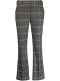 PT Torino checked tailored trousers - Grey
