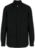 Rick Owens Luxor twill shirt jacket - Black