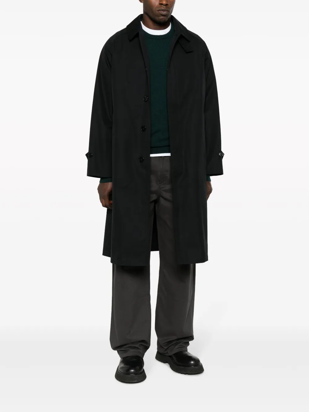 Mackintosh Selwyn trench coat - Zwart