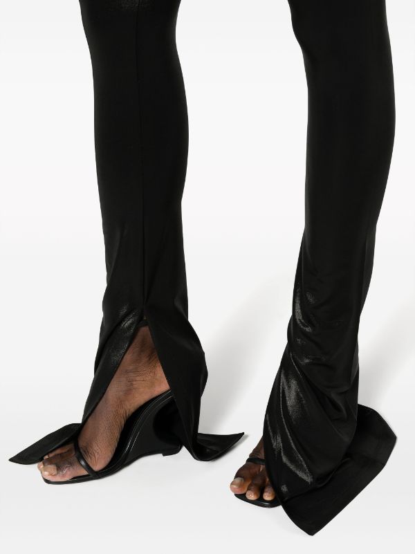Rick Owens Lilies short-slit high-waist Leggings - Farfetch