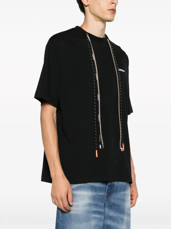 AMBUSH クラフィックフリントクルネックTシャツ 【関税込】 AMBUSH クルーネック Tシャツ | ブラック | FARFETCH JP