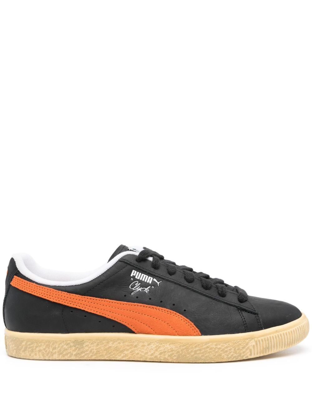PUMA Clyde Vintage Leather Sneakers - Farfetch