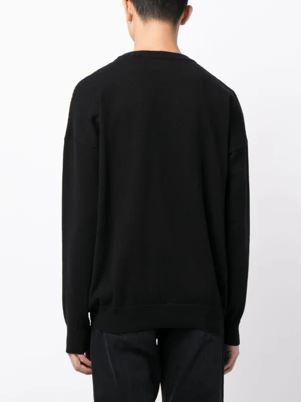Marcelo Burlon County Of Milan Icon Wings Jumper | Black Marcelo Burlon County Of Milan Icon Wings Jumper | Black