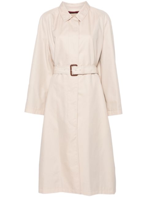 Gucci belted gabardine trench coat