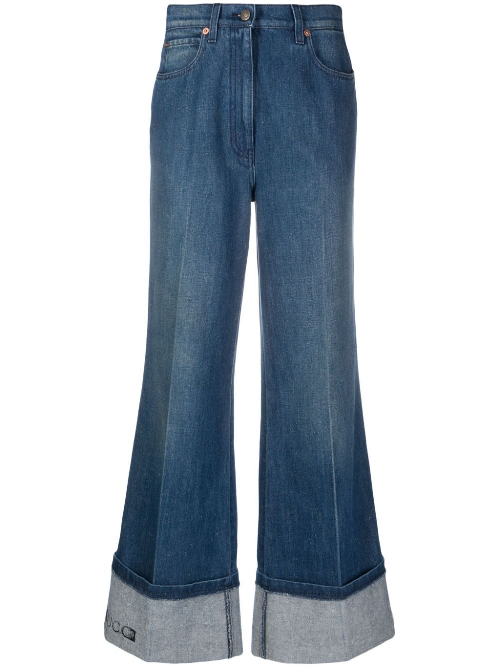 Gucci High waist jeans Blauw