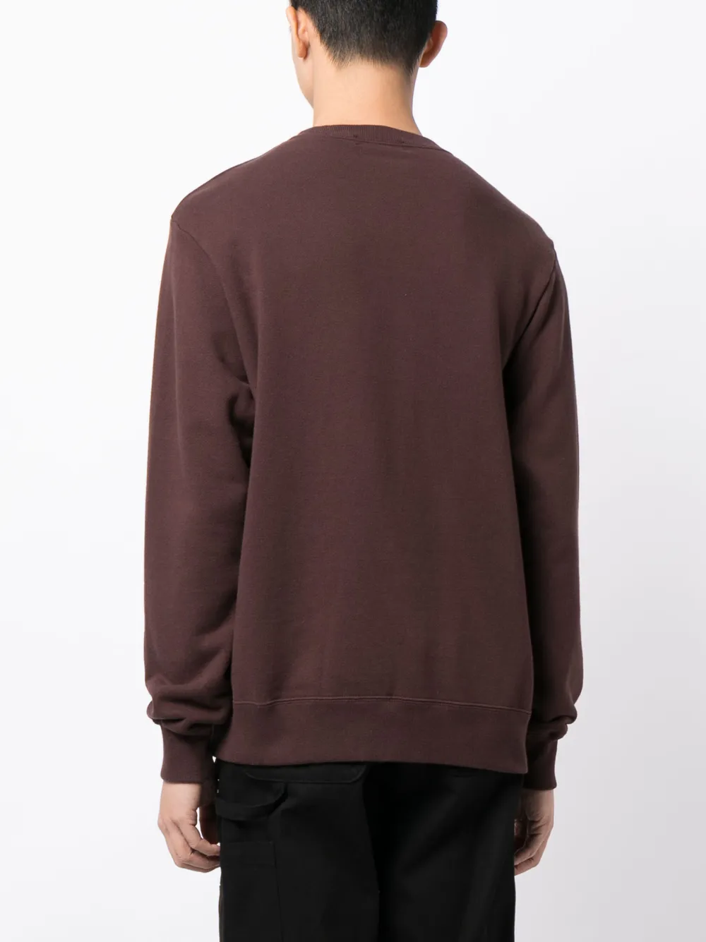 Undercover Slogan-print Cotton Sweatshirt In Brown