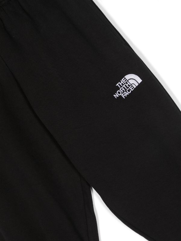 The North Face Kids logo-print Cotton Track Pants - Farfetch