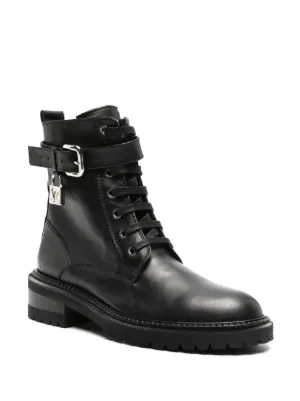 【関税込み】Via Roma 15 \"Santa Monica\" ankle boots Via Roma 15 Santa Monica Leather Ankle Boots | Black | FARFETCH