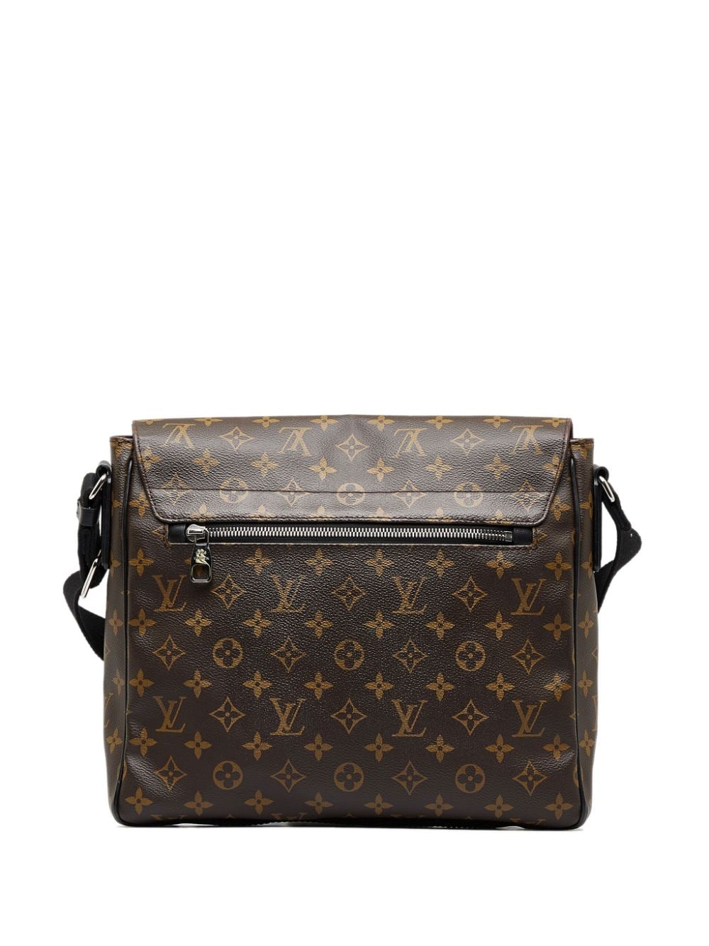 Louis Vuitton 2015 pre-owned Macassar District MM messenger bag - Bruin