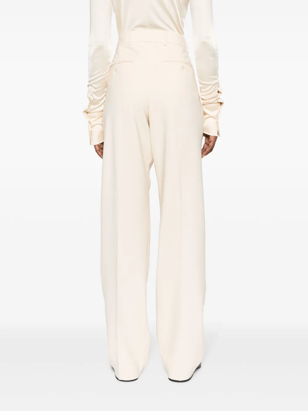 Max Mara High waist broek Beige