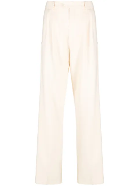 Max Mara high-waist virgin wool trousers