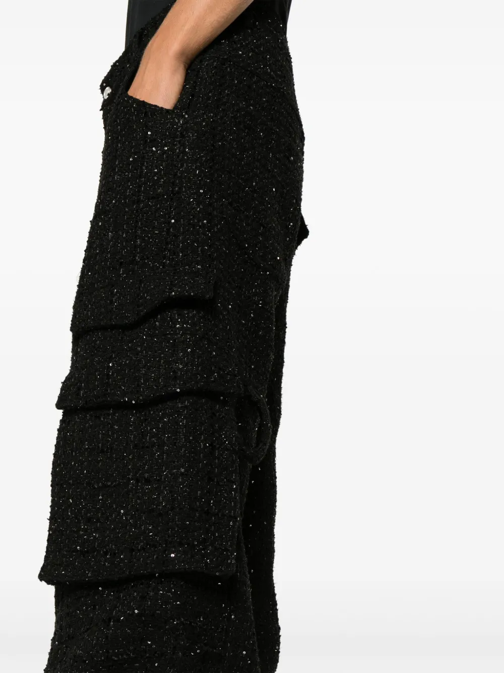 GCDS Cargo broek Zwart
