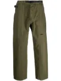 Gramicci Gadget straight-leg cotton trousers - Green