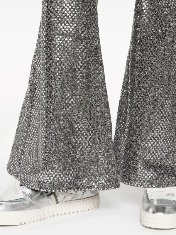 MASU スパンコール　フレアパンツ MASU(エムエーエスユー)のSPARKLING FLARE TROUSERS DARK GRAYの