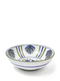 Cabana Blossom ceramic salad bowl (30cm) - Blue