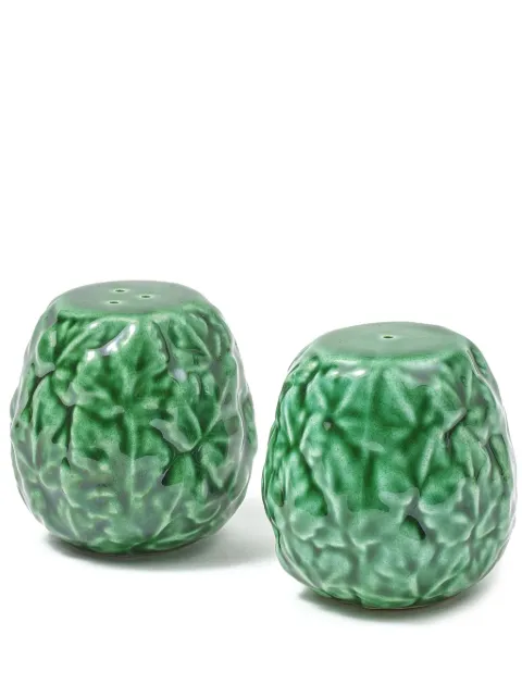 Cabana vine leaf salt and pepper set