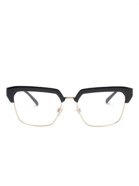 Dolce & Gabbana Eyewear Armação de óculos Clubmaster com logo