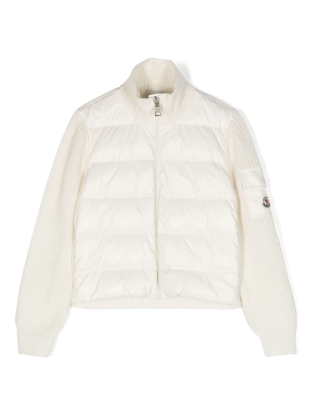 Moncler Enfant Gewatteerd jack Wit