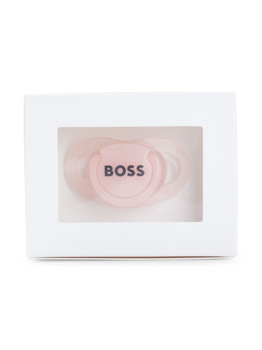 BOSS Kidswear Speen met logoprint - Roze