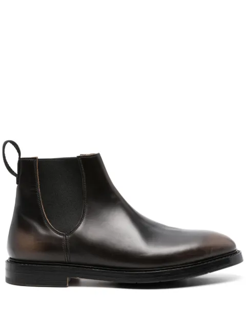 Premiata pull-tab leather Chelsea boots