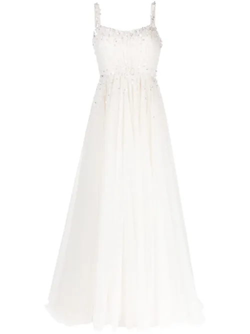 Robe longue Astrid à sequins brodés - Jenny Packham - Modalova