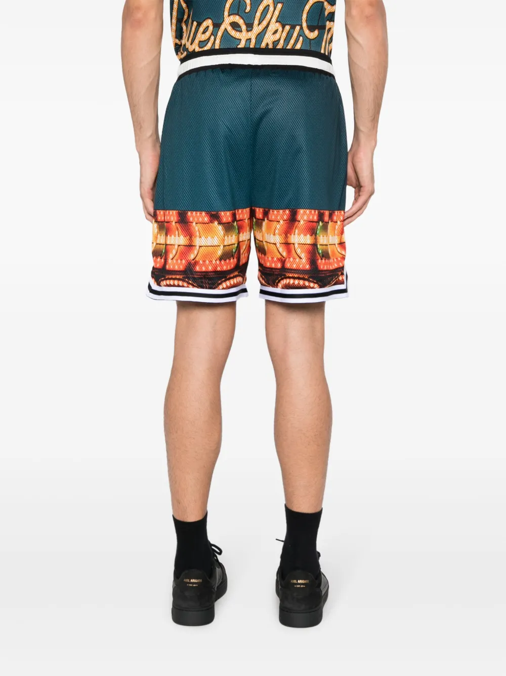 BLUE SKY INN Trainingsshorts met trekkoord Blauw