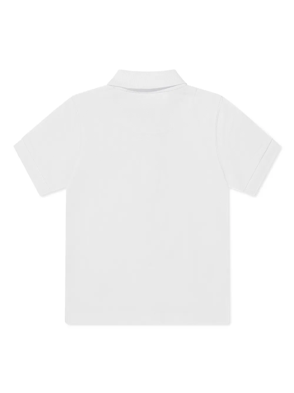 Timberland Kids logo-print organic-cotton polo shirt - Wit
