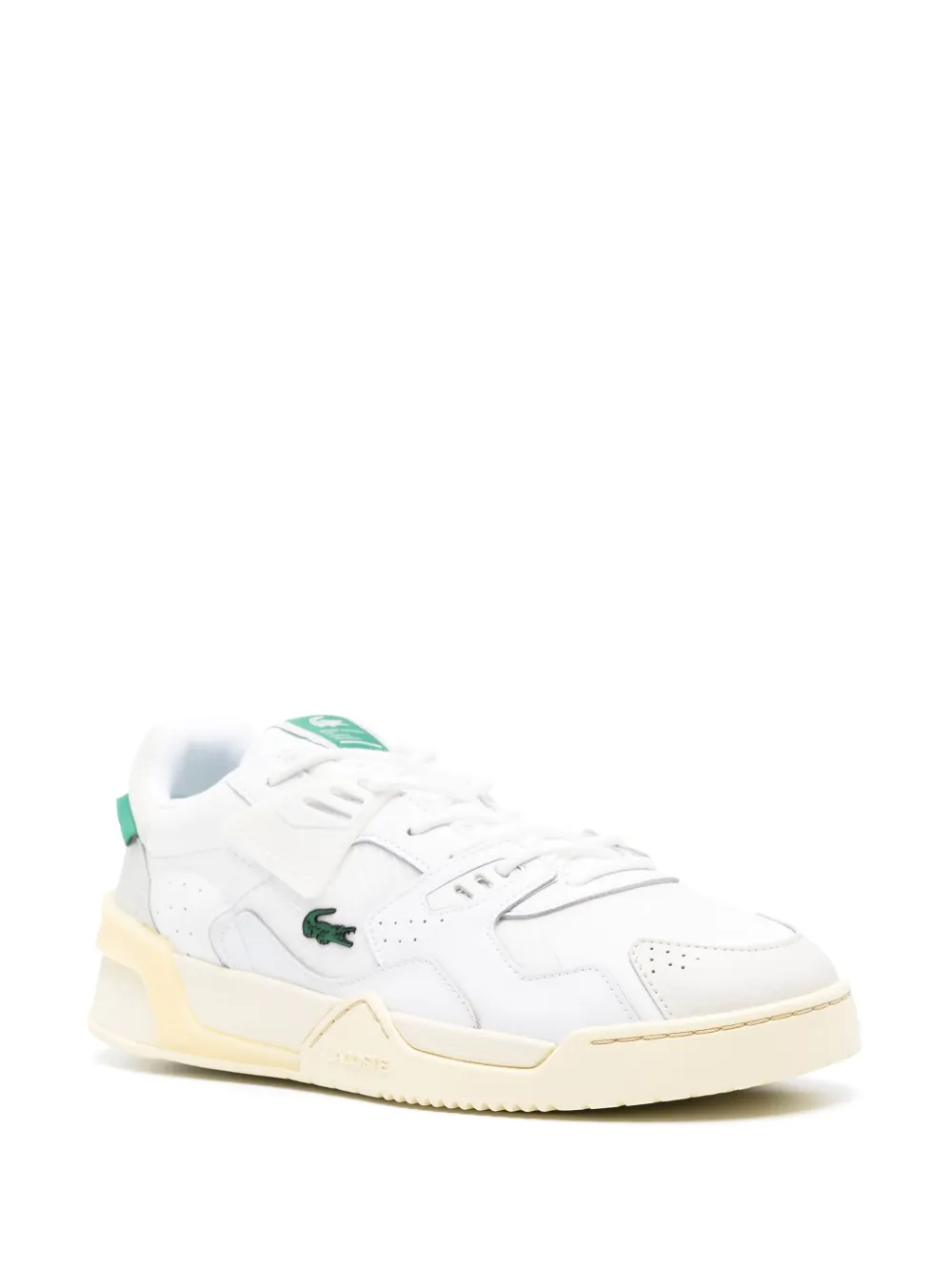 Lacoste Sneakers met logopatch - Wit