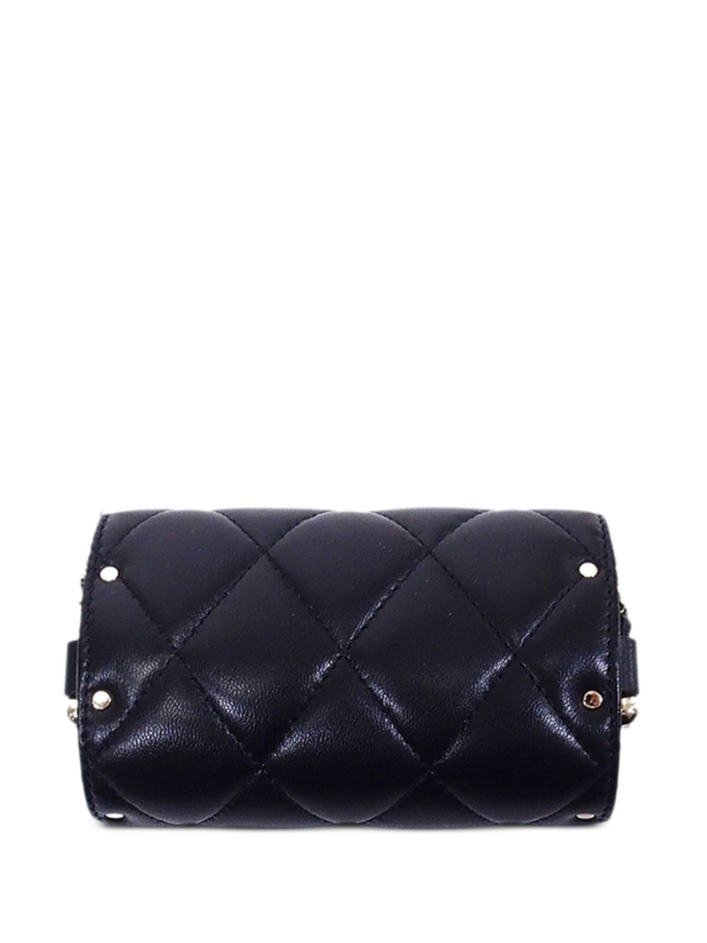 CHANEL Pre-Owned CC diamond-quilted crossbody bag - Zwart
