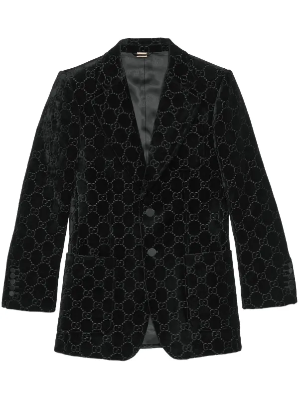 GG velvet jacket