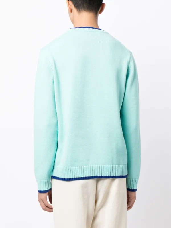 Mens mint green jumper on sale
