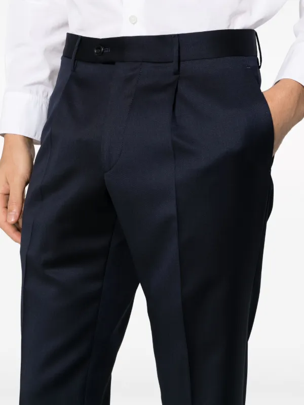 Tagliatore peak-lapels double-breasted Suit | Blue | FARFETCH