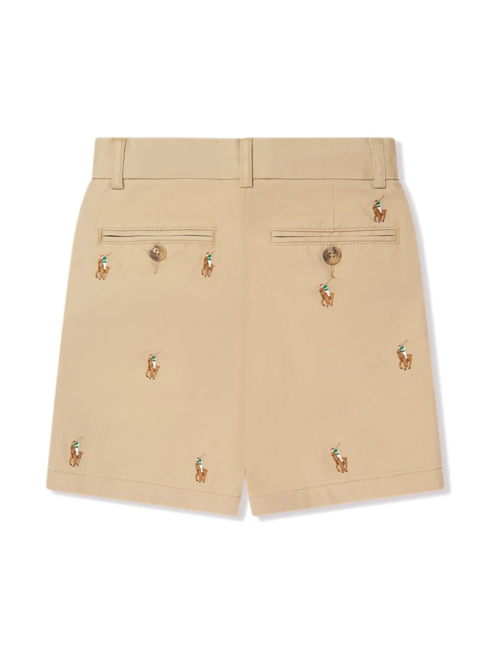 Polo embroidered shorts discount