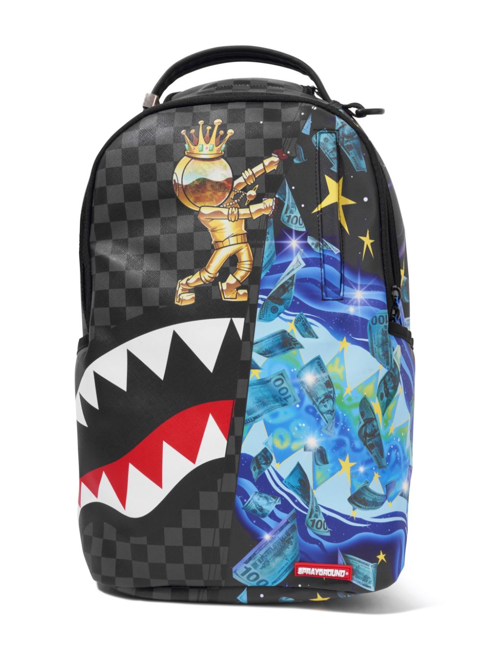 Sprayground Kid 3D Graffiti faux-leather Backpack - Farfetch