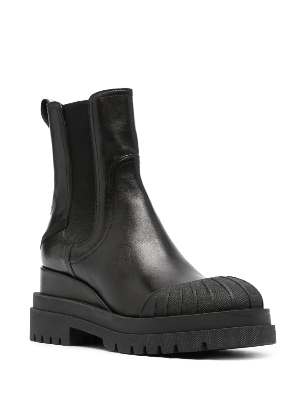 Premiata Jiro leather boots - Zwart