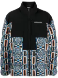 Marcelo Burlon County of Milan geometric-print quilted puffer jacket - Black