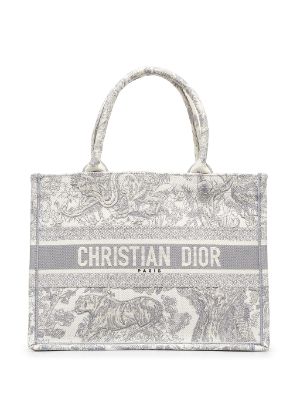 Christian Dior pre-owned Lady Dior Embellished Tote Bag - Farfetch