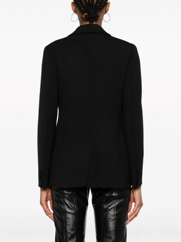 ベスト・ジレ PAROSH Women Outer LILIUXY24 D410034 013 227987 Black Jackets Woman LILY STRETCH POLY JERSEY Short BLACK PURE