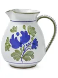 Cabana Blossom ceramic jug - White