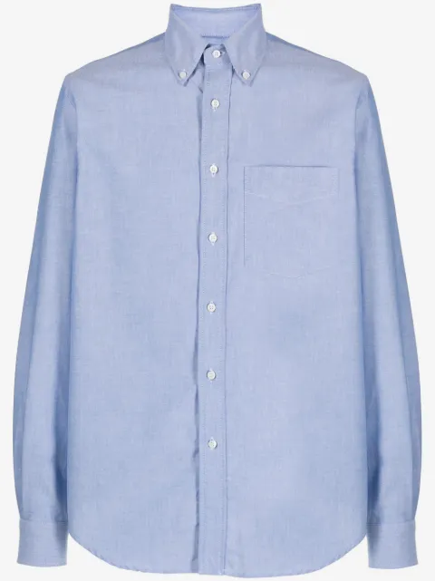 ASPESI button-down collar cotton shirt 